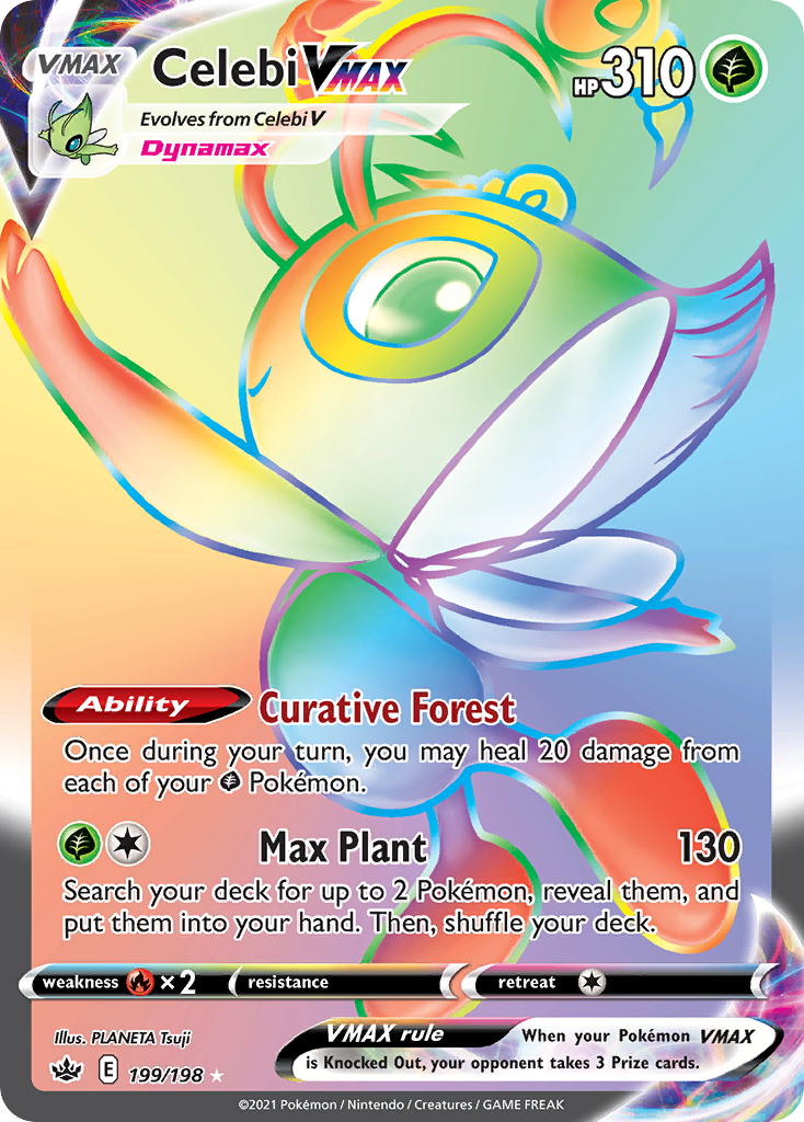 Celebi VMAX (VMAX) (199/233) [Sword & Shield: Chilling Reign]