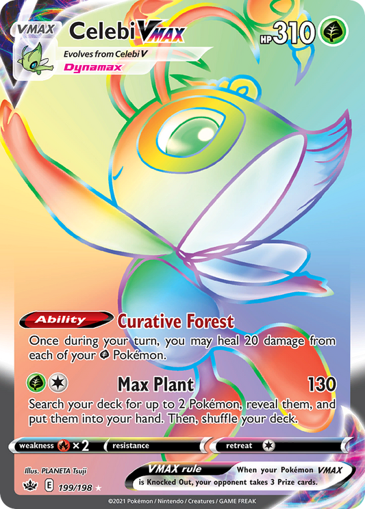 Celebi VMAX (VMAX) (199/233) [Sword & Shield: Chilling Reign]