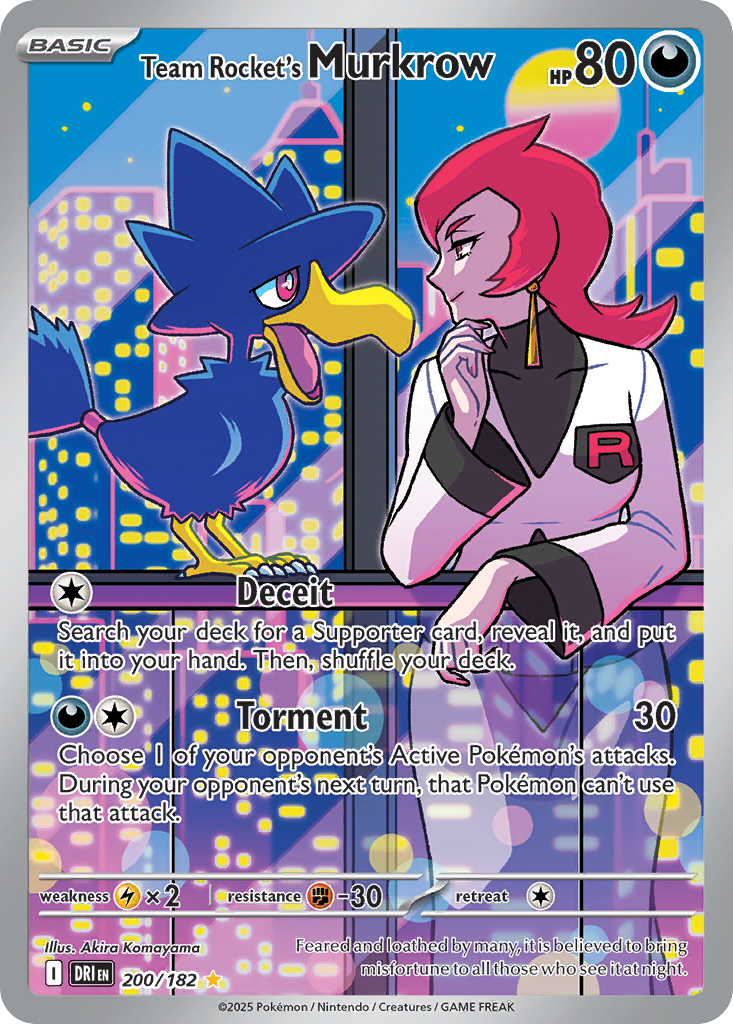 Team Rocket's Murkrow (200/244) [Scarlet & Violet: Destined Rivals]