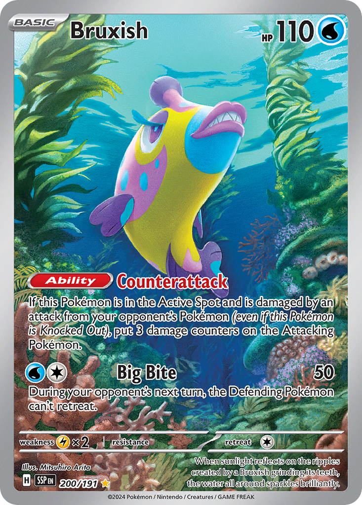 Bruxish (200/252) [Scarlet & Violet: Surging Sparks]