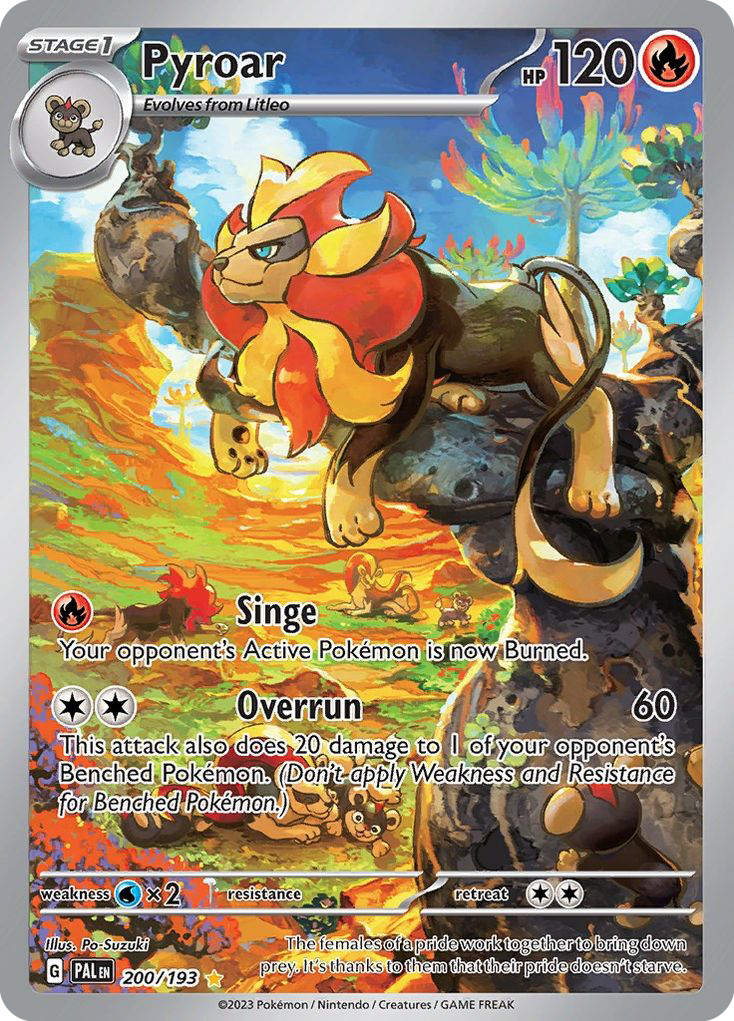 Pyroar (200/279) [Scarlet & Violet: Paldea Evolved]