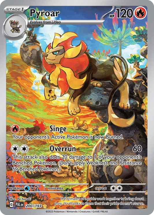 Pyroar (200/279) [Scarlet & Violet: Paldea Evolved]