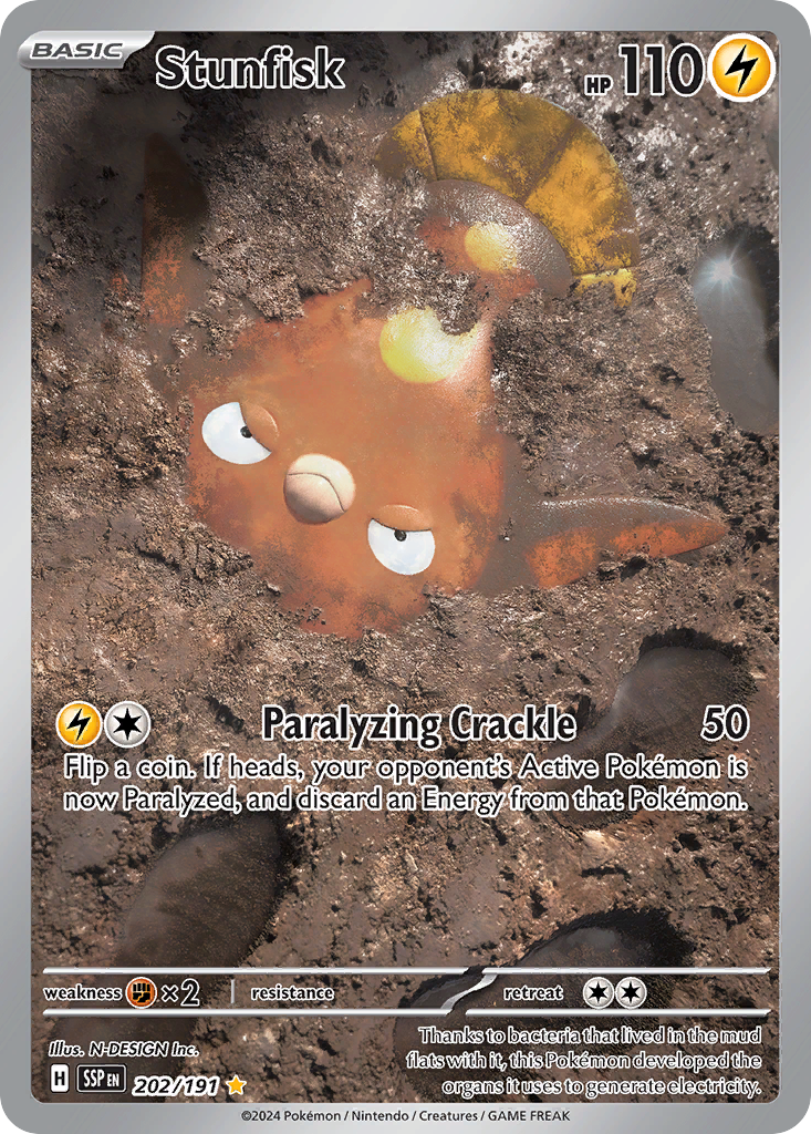 Stunfisk (202/252) [Scarlet & Violet: Surging Sparks]