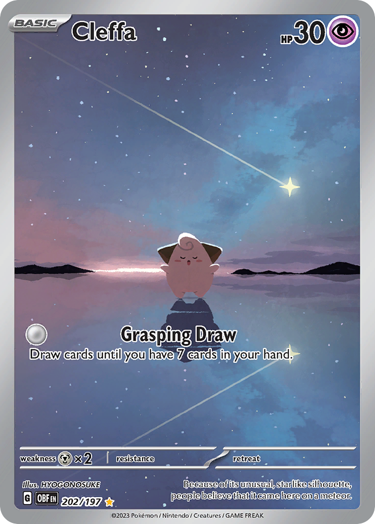 Cleffa (202/230) [Scarlet & Violet: Obsidian Flames]