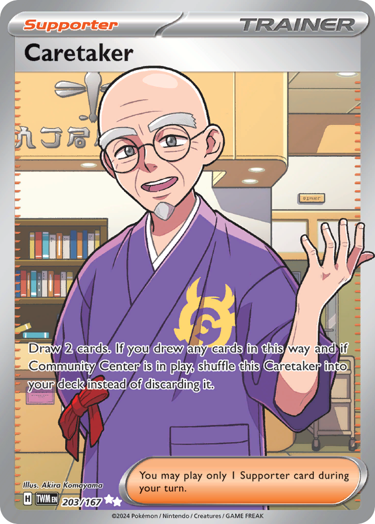 Caretaker (203/226) [Scarlet & Violet: Twilight Masquerade]