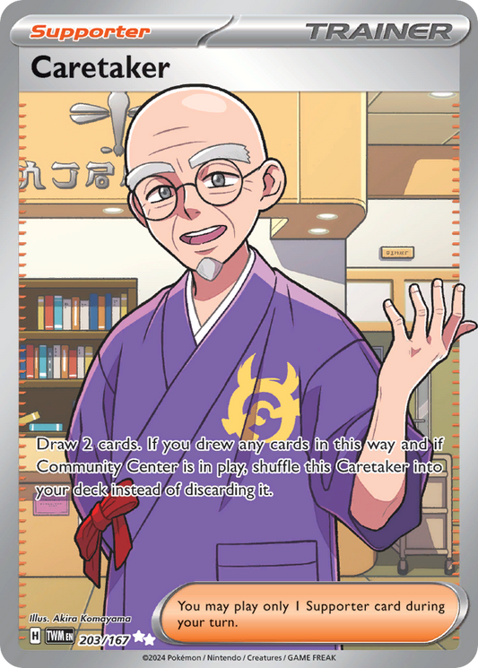 Caretaker (203/226) [Scarlet & Violet: Twilight Masquerade]