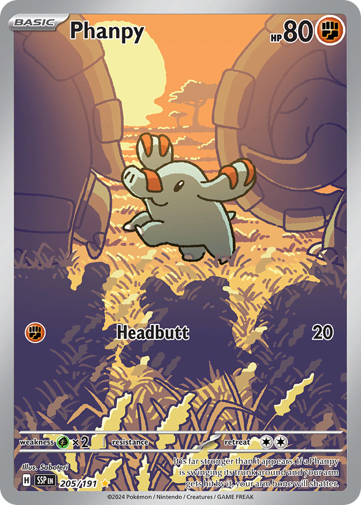 Phanpy (205/252) [Scarlet & Violet: Surging Sparks]