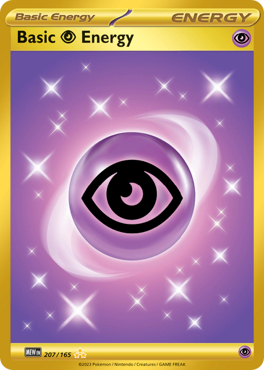 Basic Psychic Energy (207/207) [Scarlet & Violet: 151]