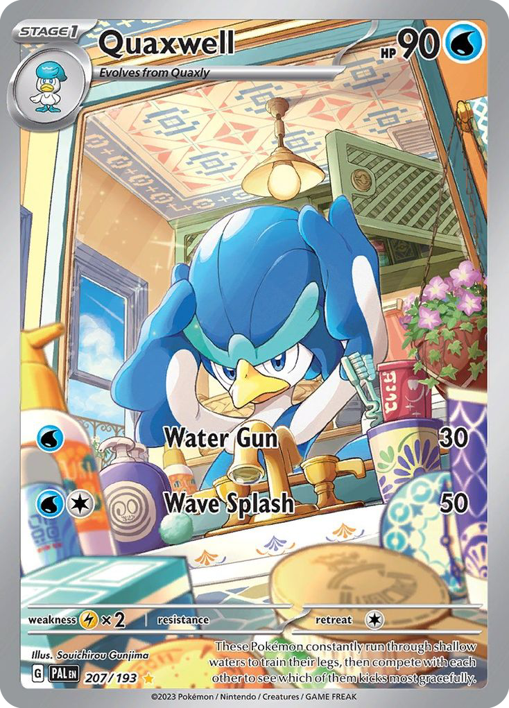 Quaxwell (207/279) [Scarlet & Violet: Paldea Evolved]