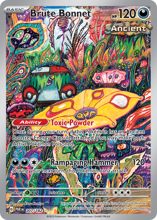 Brute Bonnet (Ancient) (207/266) [Scarlet & Violet: Paradox Rift]