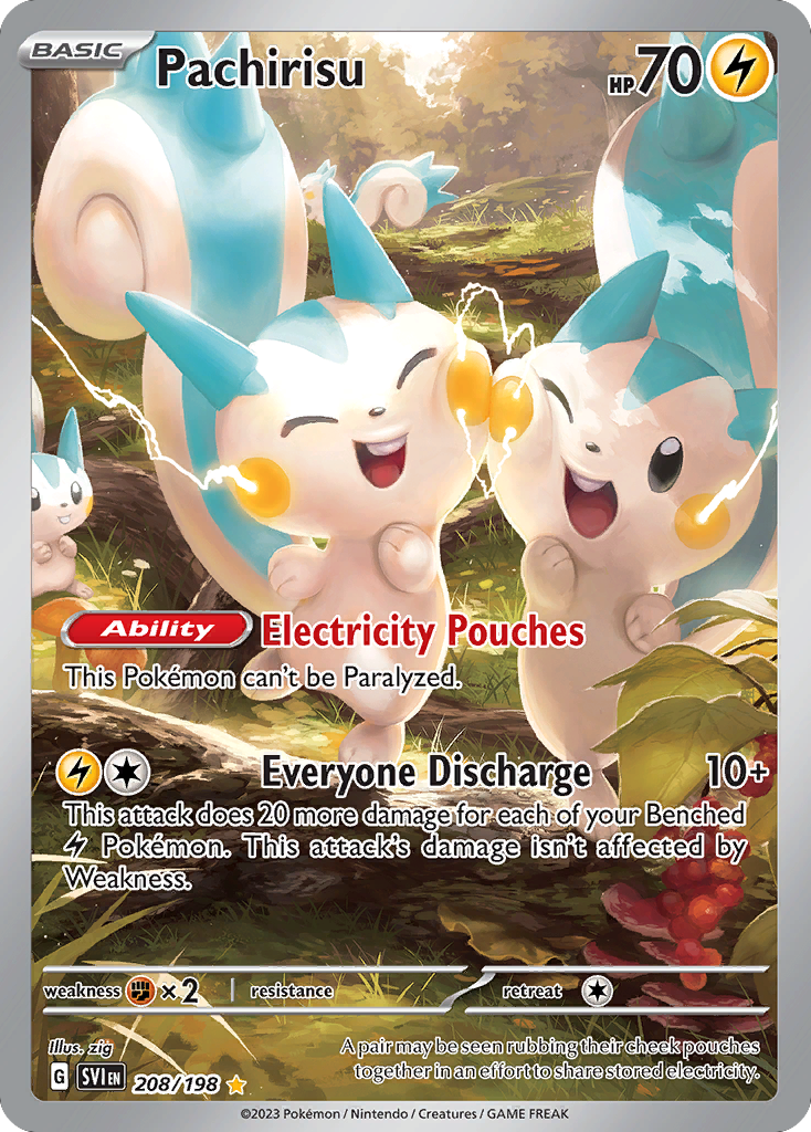 Pachirisu (208/258) [Scarlet & Violet]