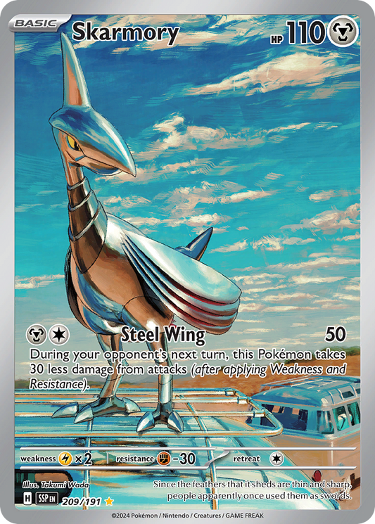 Skarmory (209/252) [Scarlet & Violet: Surging Sparks]