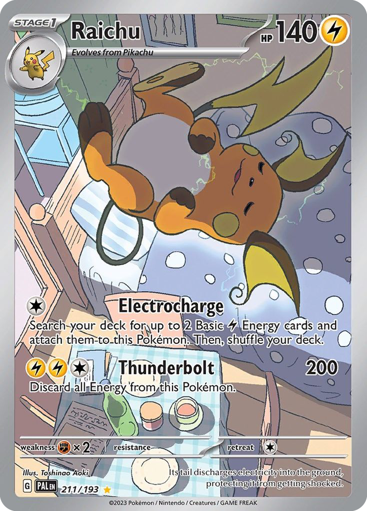 Raichu (211/279) [Scarlet & Violet: Paldea Evolved]