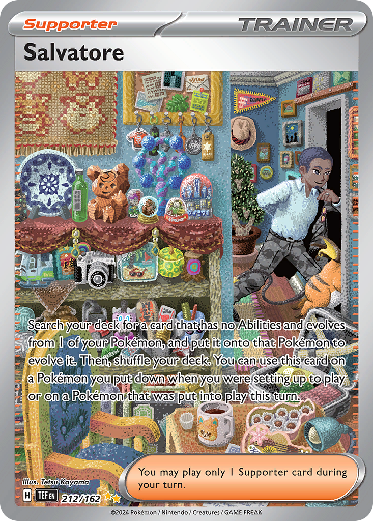 Salvatore (212/218) [Scarlet & Violet: Temporal Forces]