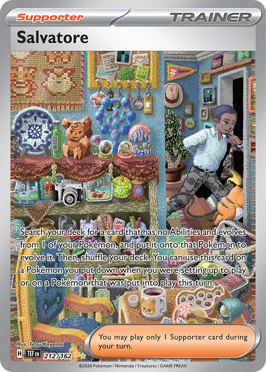 Salvatore (212/218) [Scarlet & Violet: Temporal Forces]