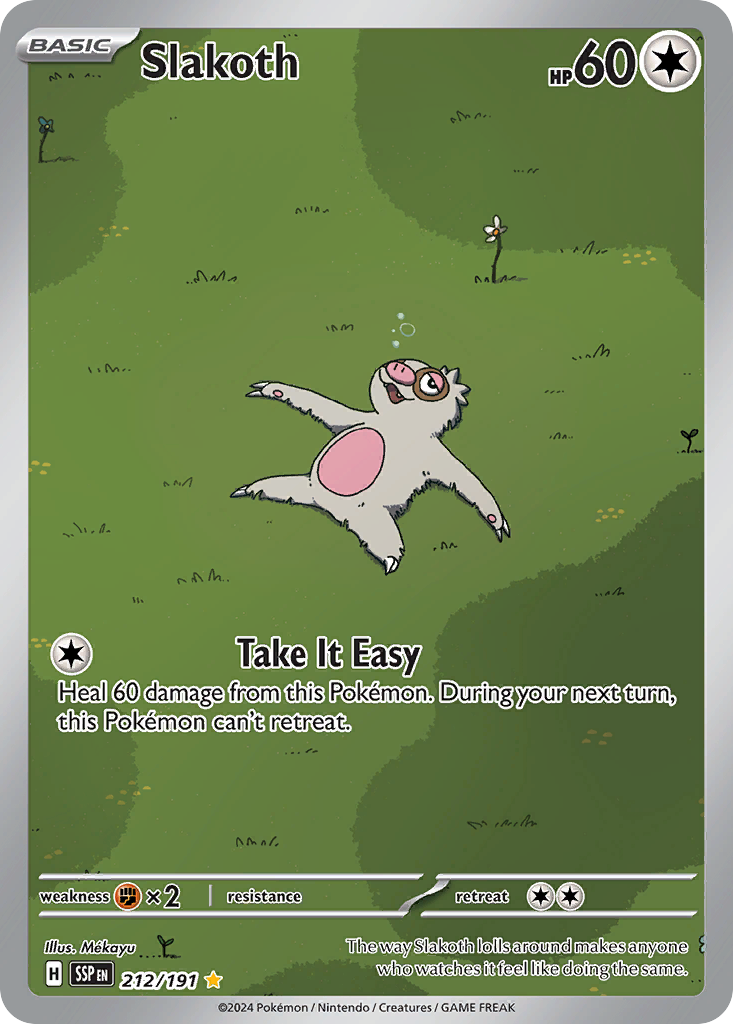 Slakoth (212/252) [Scarlet & Violet: Surging Sparks]