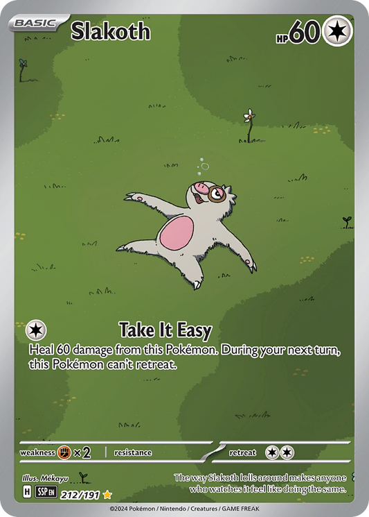 Slakoth (212/252) [Scarlet & Violet: Surging Sparks]