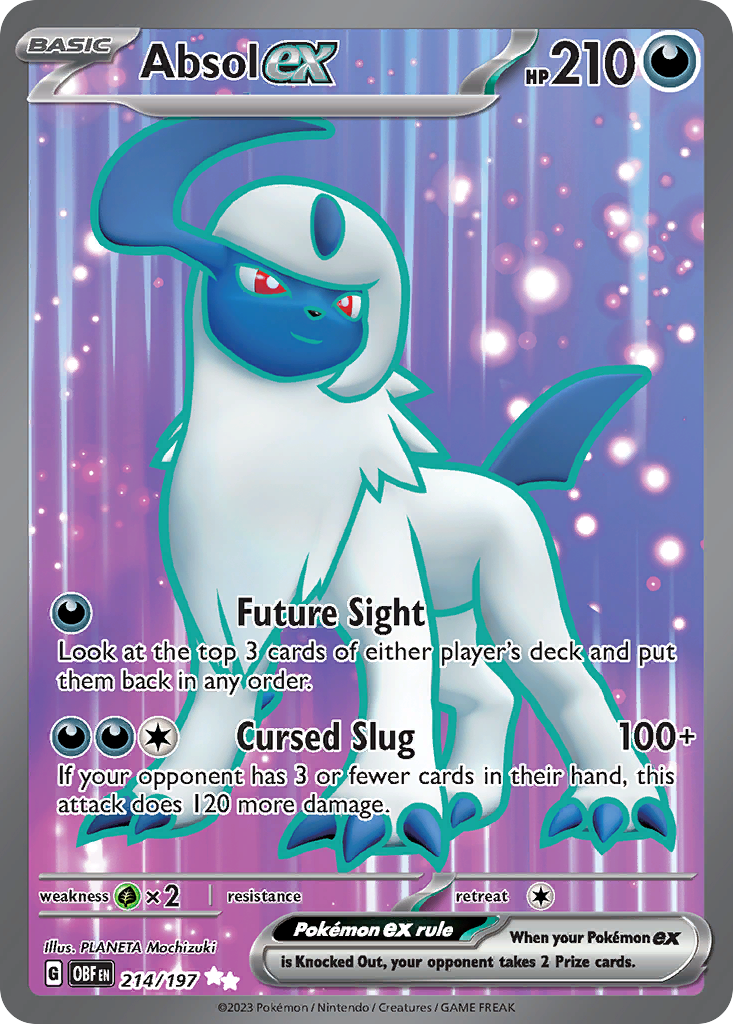Absol ex (ex) (214/230) [Scarlet & Violet: Obsidian Flames]