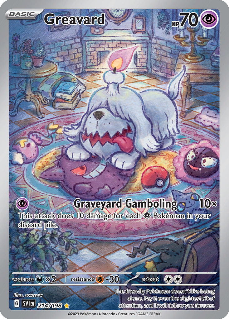 Greavard (214/258) [Scarlet & Violet]