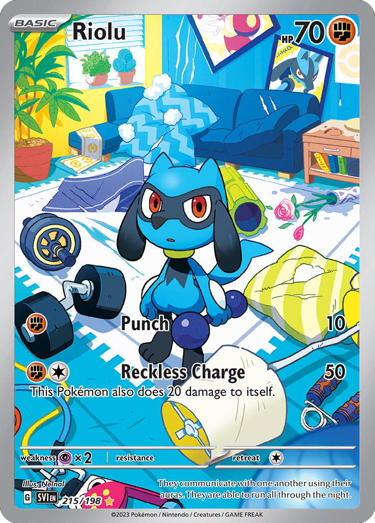 Riolu (215/258) [Scarlet & Violet]