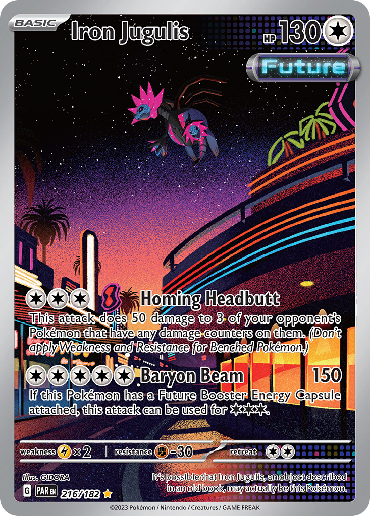 Iron Jugulis (Future) (216/266) [Scarlet & Violet: Paradox Rift]