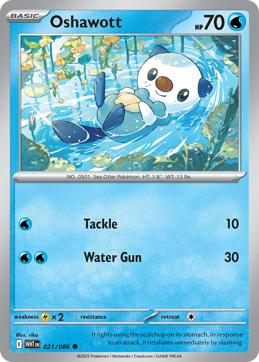 Oshawott - White Flare #21