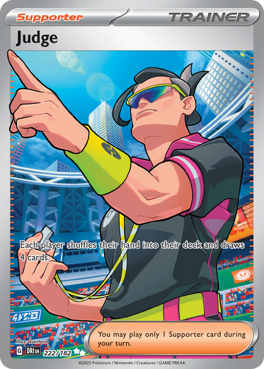 Judge (222/244) [Scarlet & Violet: Destined Rivals]