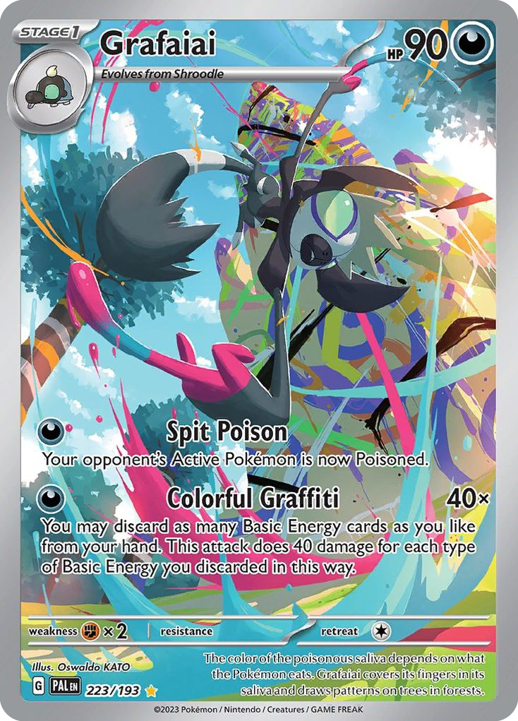 Grafaiai (223/279) [Scarlet & Violet: Paldea Evolved]