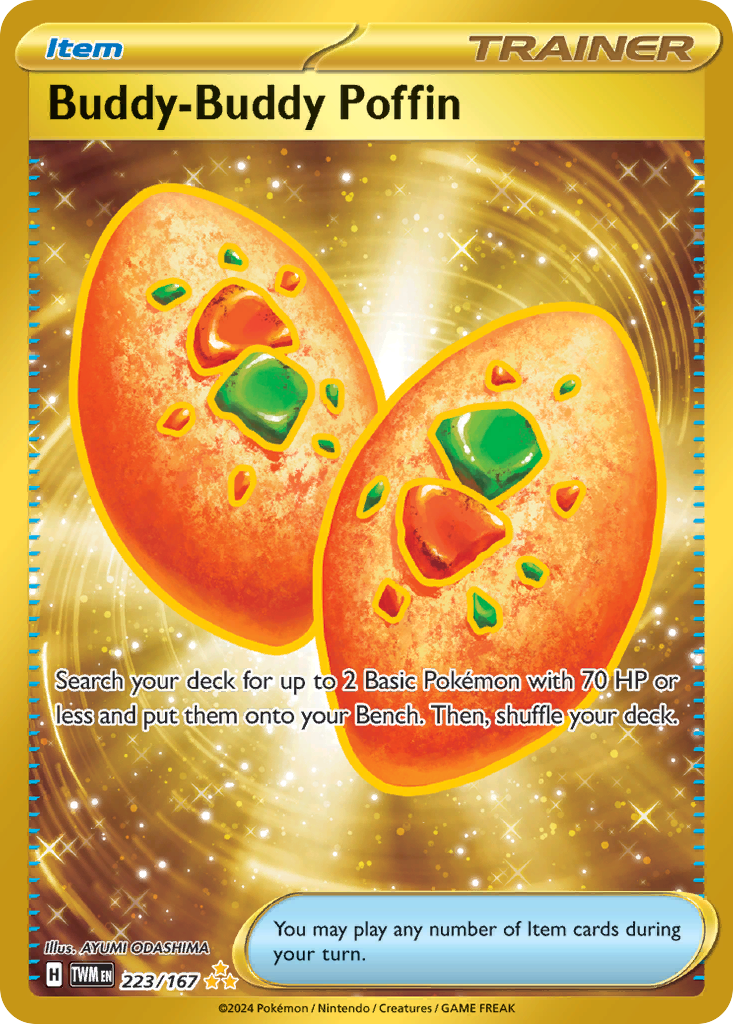 Buddy-Buddy Poffin (223/226) [Scarlet & Violet: Twilight Masquerade]