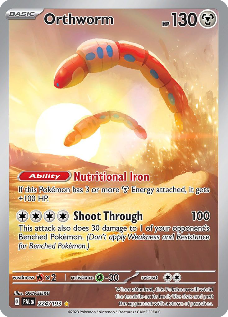 Orthworm (224/279) [Scarlet & Violet: Paldea Evolved]