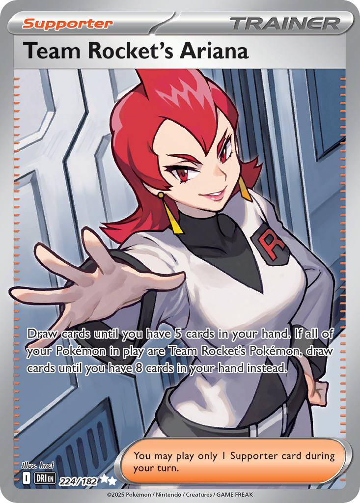 Team Rocket's Ariana (224/244) [Scarlet & Violet: Destined Rivals]