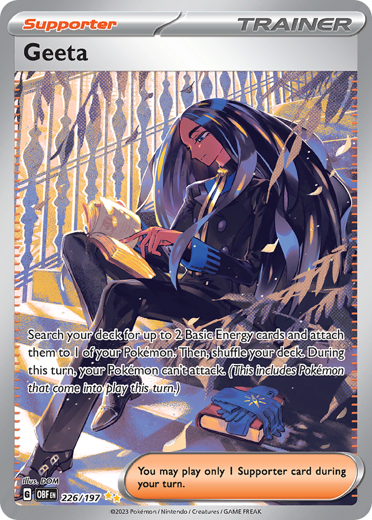 Geeta (226/230) [Scarlet & Violet: Obsidian Flames]