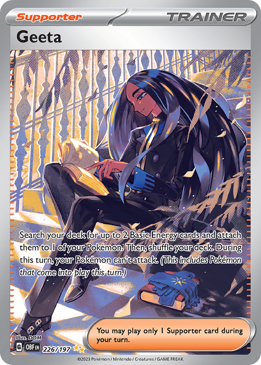 Geeta (226/230) [Scarlet & Violet: Obsidian Flames]