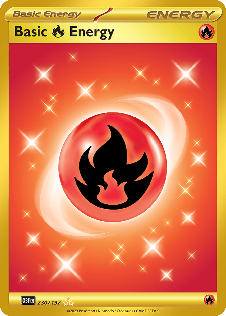 Basic Fire Energy (230/230) [Scarlet & Violet: Obsidian Flames]