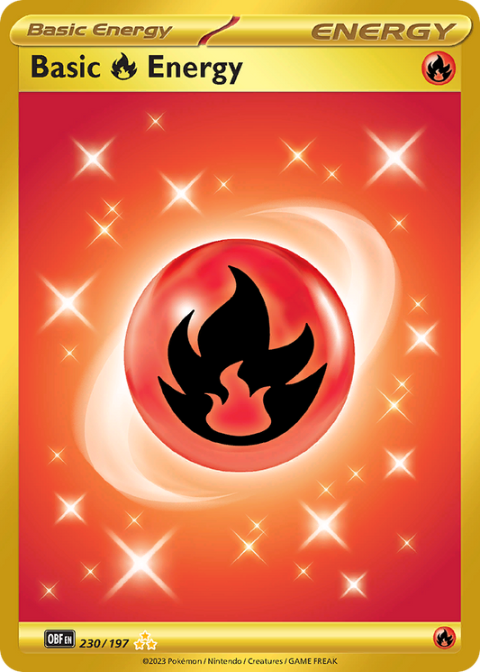 Basic Fire Energy (230/230) [Scarlet & Violet: Obsidian Flames]