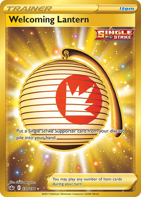 Welcoming Lantern (Single Strike) (230/233) [Sword & Shield: Chilling Reign]