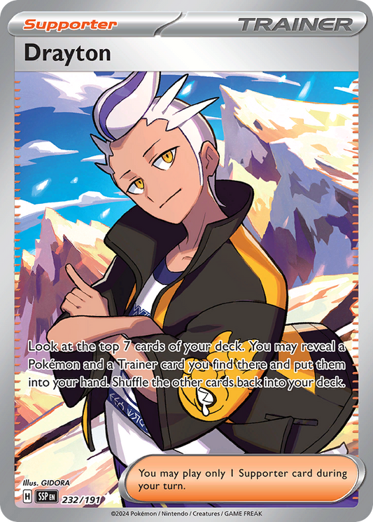 Drayton (232/252) [Scarlet & Violet: Surging Sparks]