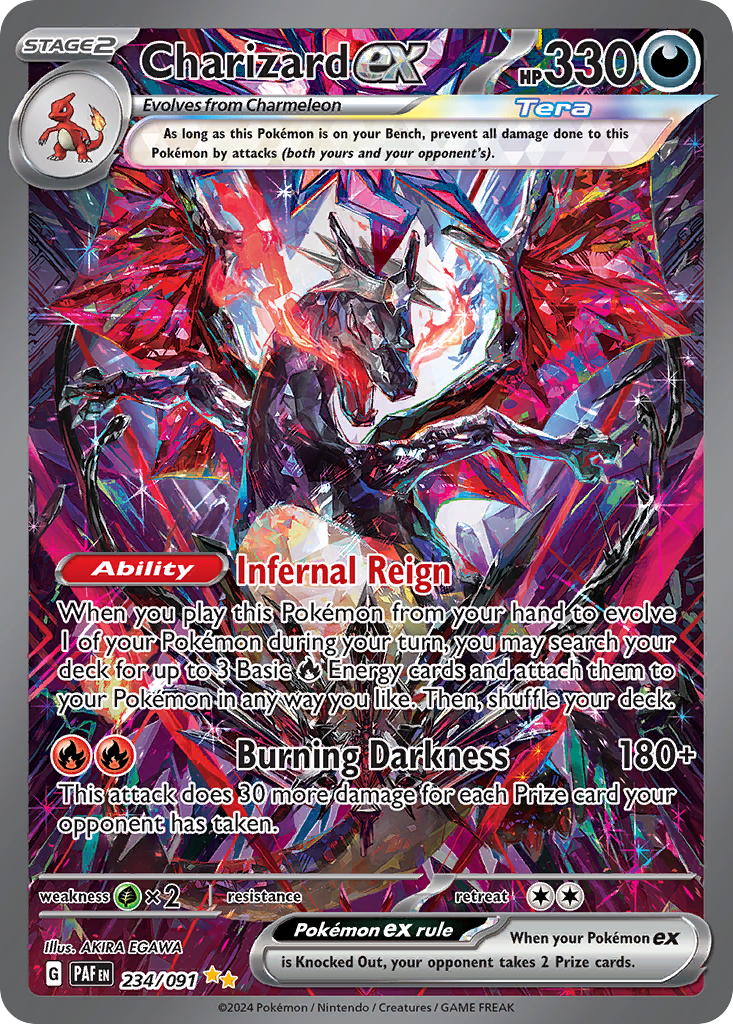 Charizard ex (Tera, ex) (234/245) [Scarlet & Violet: Paldean Fates]