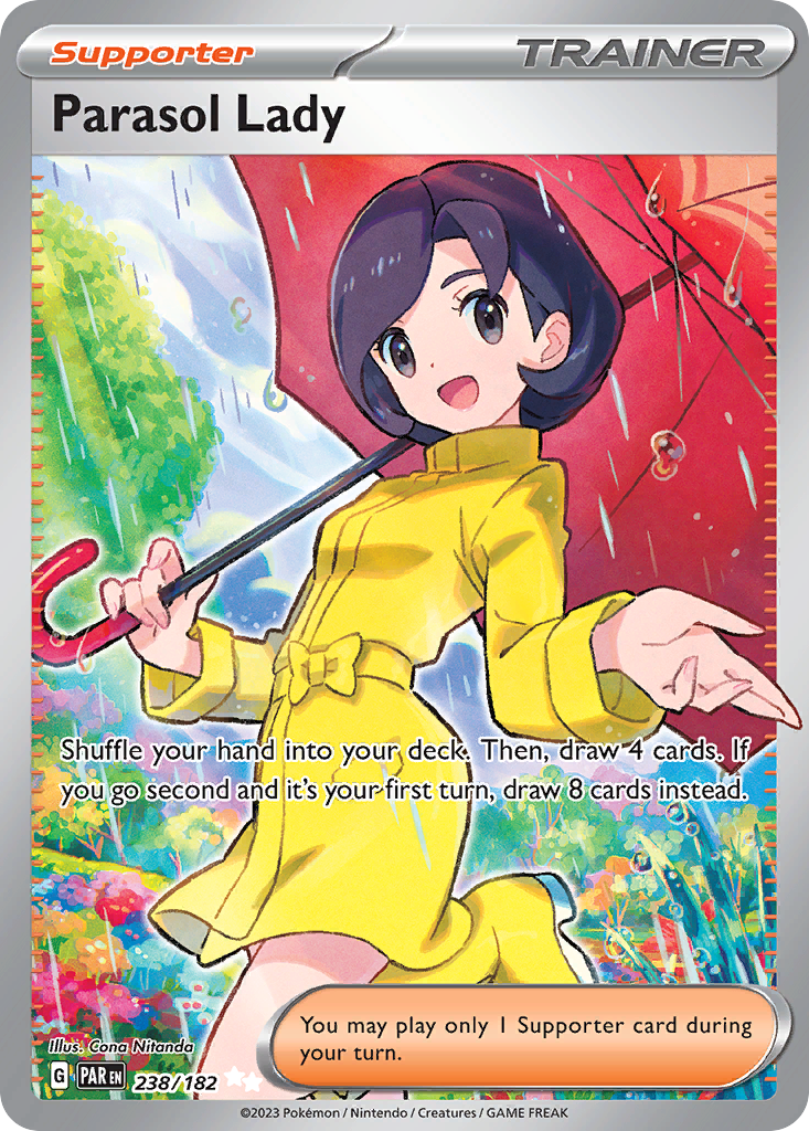 Parasol Lady (238/266) [Scarlet & Violet: Paradox Rift]