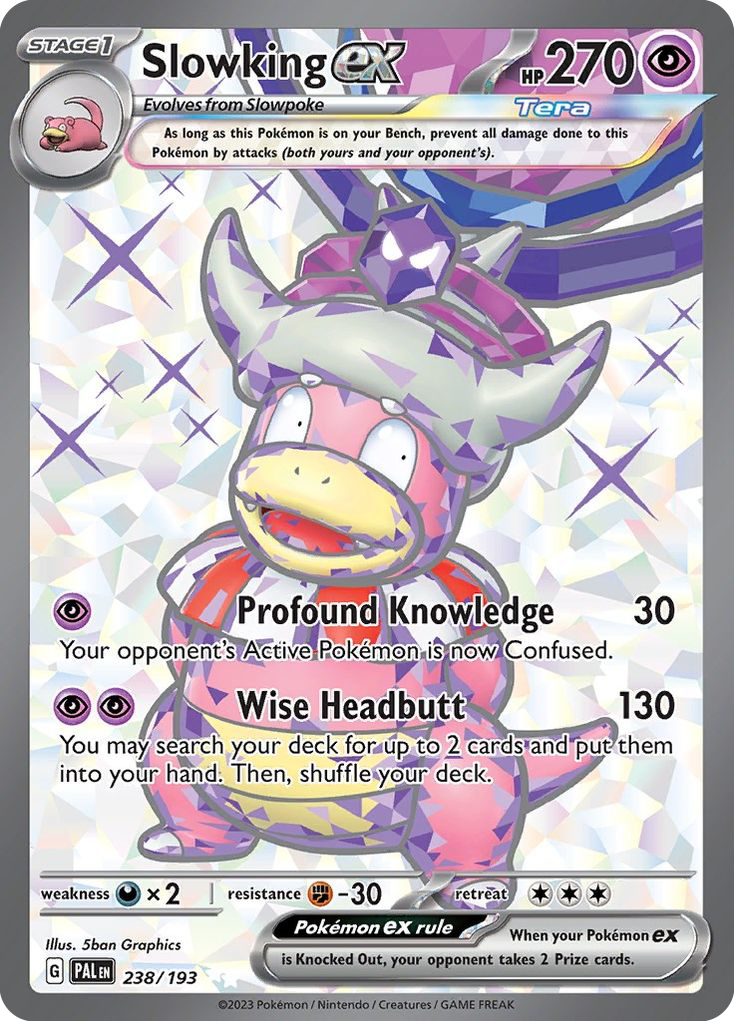 Slowking ex (Tera, ex) (238/279) [Scarlet & Violet: Paldea Evolved]