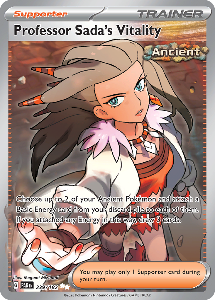 Professor Sada's Vitality (Ancient) (239/266) [Scarlet & Violet: Paradox Rift]