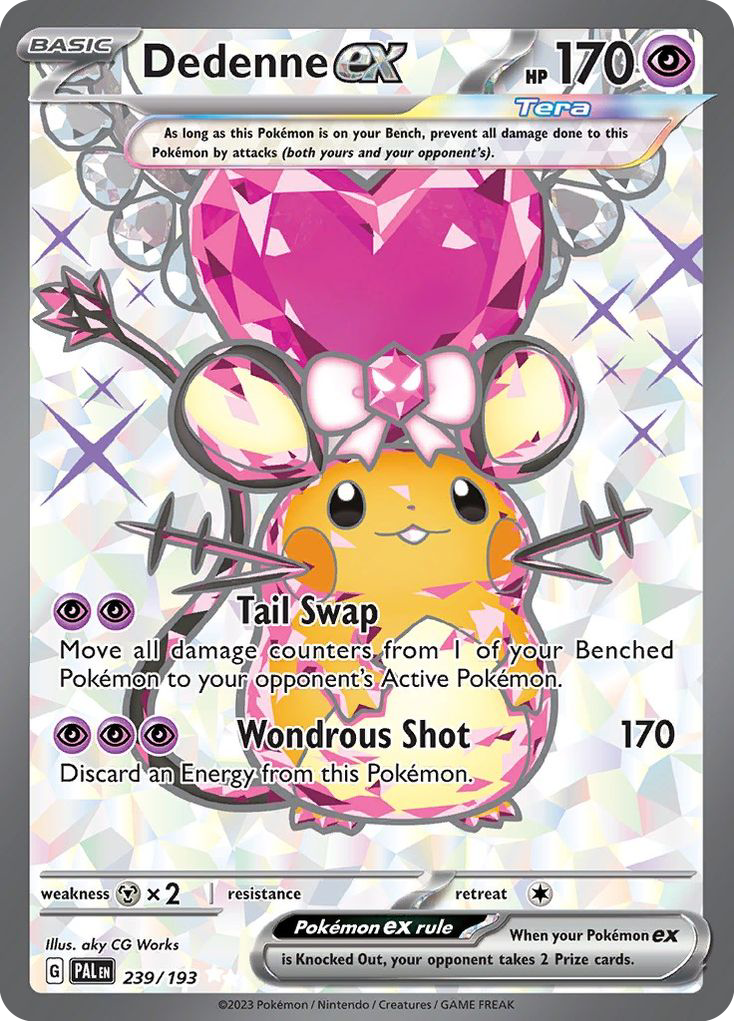 Dedenne ex (Tera, ex) (239/279) [Scarlet & Violet: Paldea Evolved]