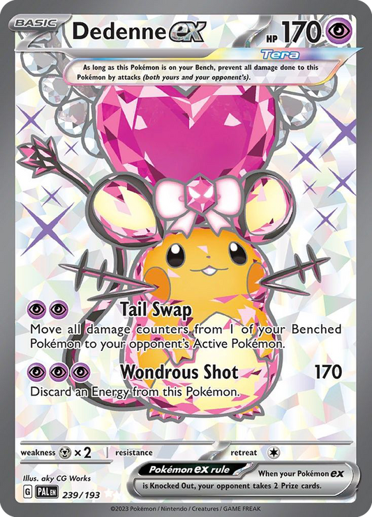 Dedenne ex (Tera, ex) (239/279) [Scarlet & Violet: Paldea Evolved]