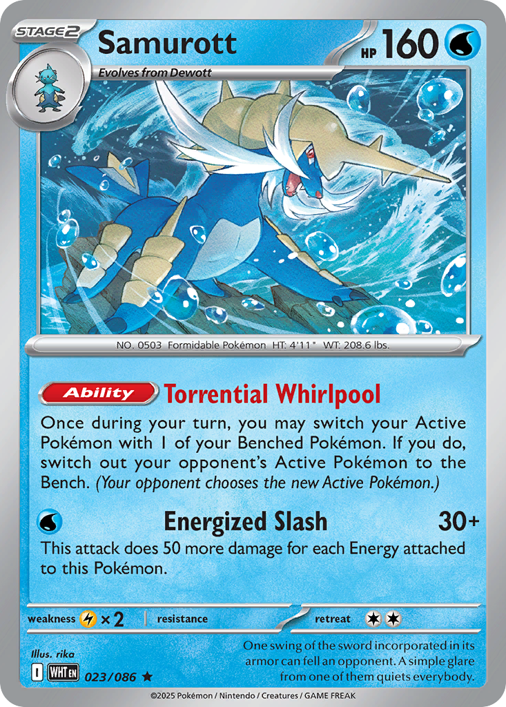 Samurott - White Flare #23