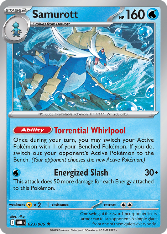 Samurott - White Flare #23