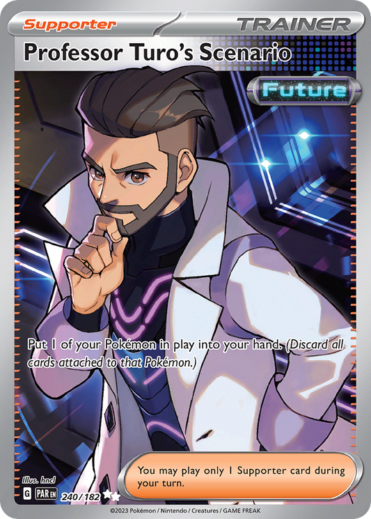 Professor Turo's Scenario (Future) (240/266) [Scarlet & Violet: Paradox Rift]