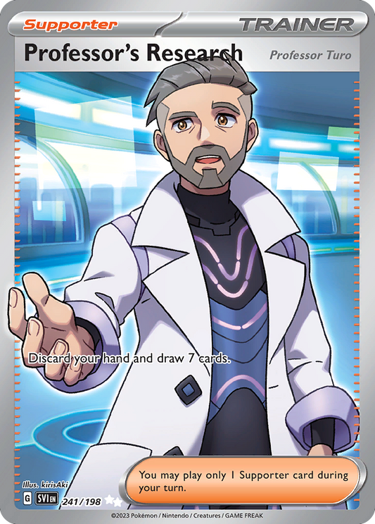 Professor's Research (Professor Turo) (241/258) [Scarlet & Violet]