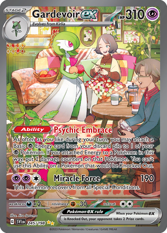 Gardevoir ex (ex) (245/258) [Scarlet & Violet]