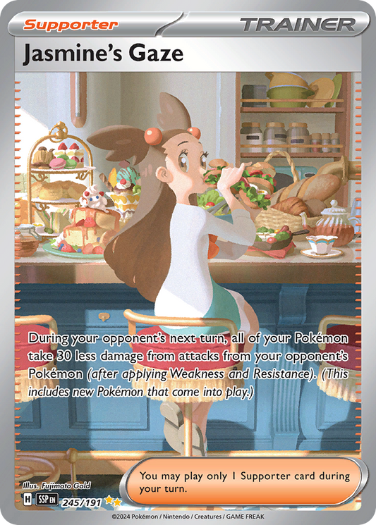 Jasmine's Gaze (245/252) [Scarlet & Violet: Surging Sparks]