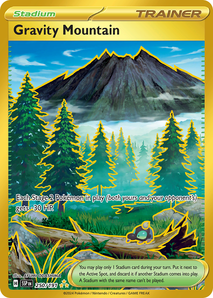 Gravity Mountain (250/252) [Scarlet & Violet: Surging Sparks]